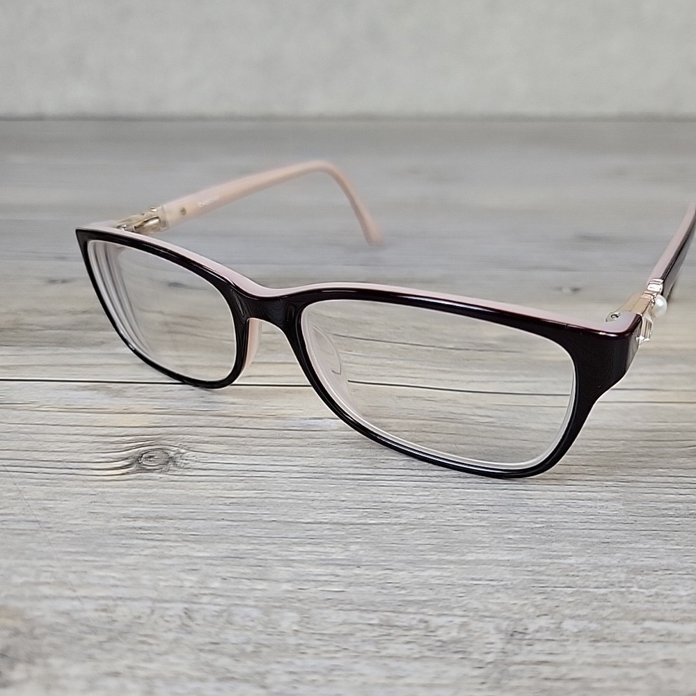 Bebe Womens Eyeglasses BB5133 612 Ruby Frames Only 53-16-135 Rectangular